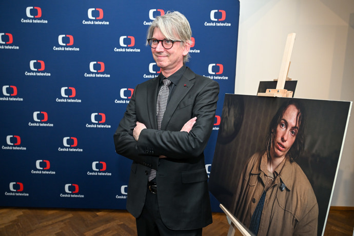 Jiří Strach na premiéře filmu Máma.