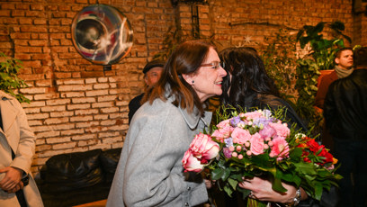 FOTO: Miroslava Němcová s Markétou Pekarovou Adamovou.