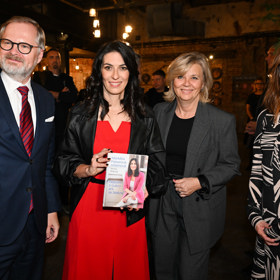 Křest knihy Markéty Pekarové Adamové.