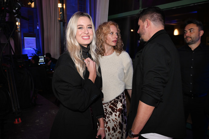 Barbora Šimková měla dobrou náladu. 