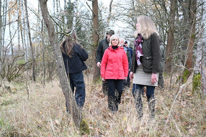 Petr Pavel a Eva Pavlová na procházce v rezervaci Soos.