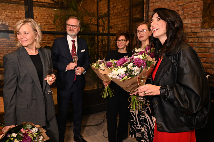 Eva Pavlová je jednou z kmoter.