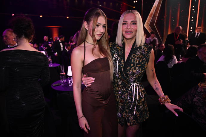 Dara Rolins s dcerou Lolou. 