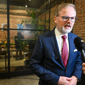 Petr Fiala během rozhovoru pro eXtra.cz.