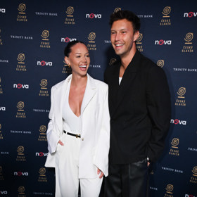 Krásná Gabriela Gášpárová dorazila se svým partnerem Petrem Havránkem.