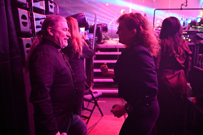 Petr Kolář a Marta Jandová se dobře bavili. 