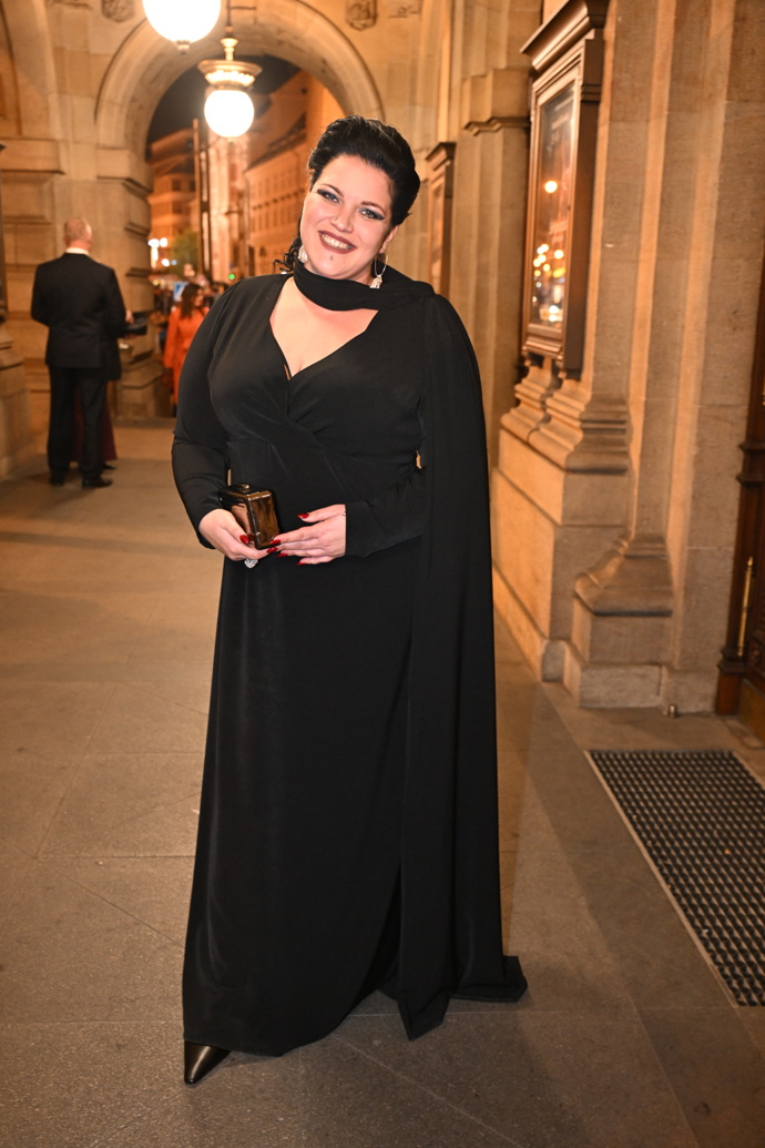 Leona Šenková na předávání cen Thálie.