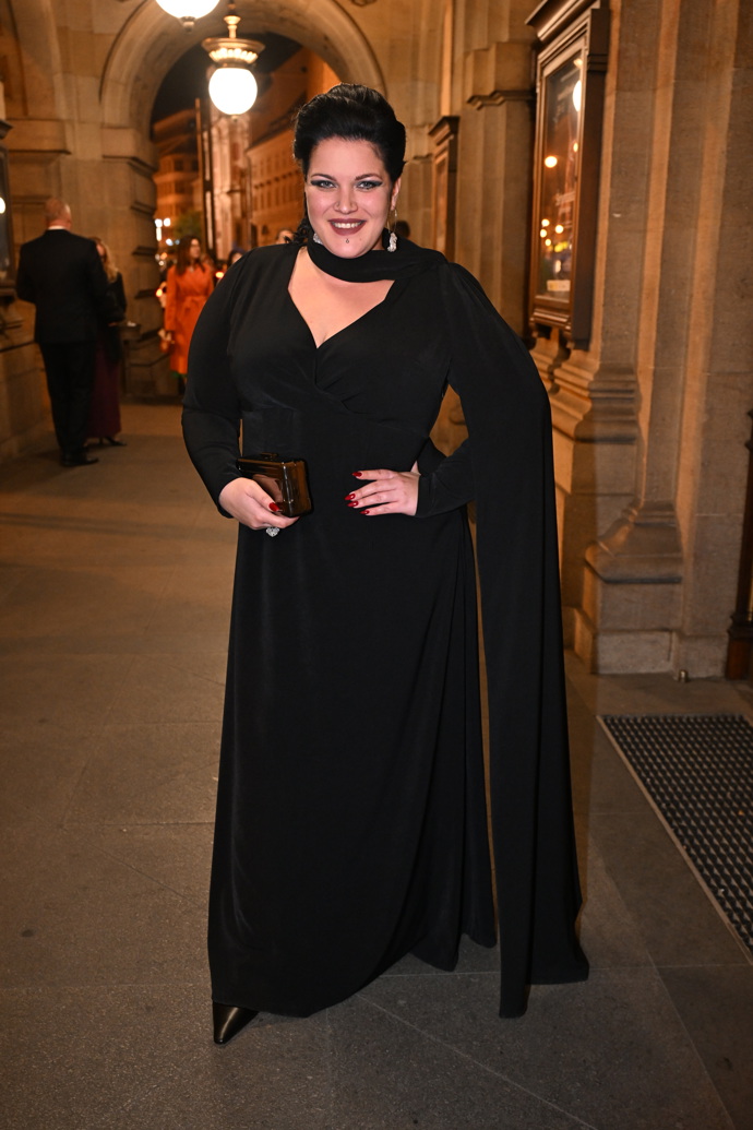 Leona Šenková na předávání cen Thálie.