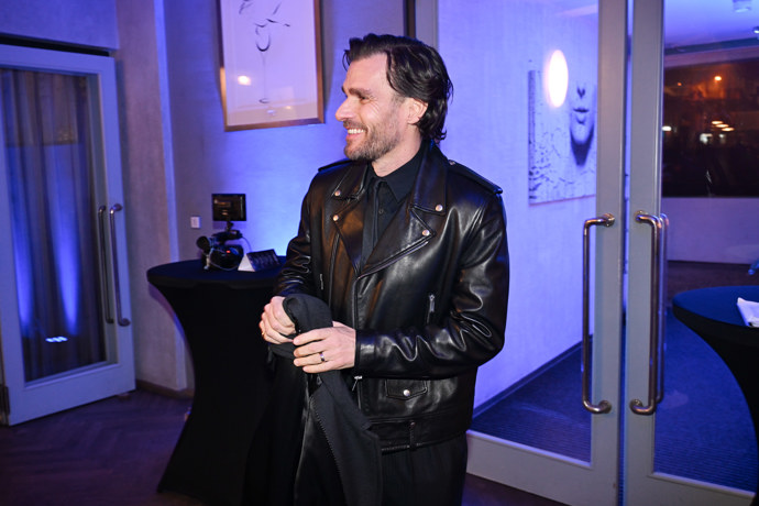 Leoš Mareš rozdával úsměvy.