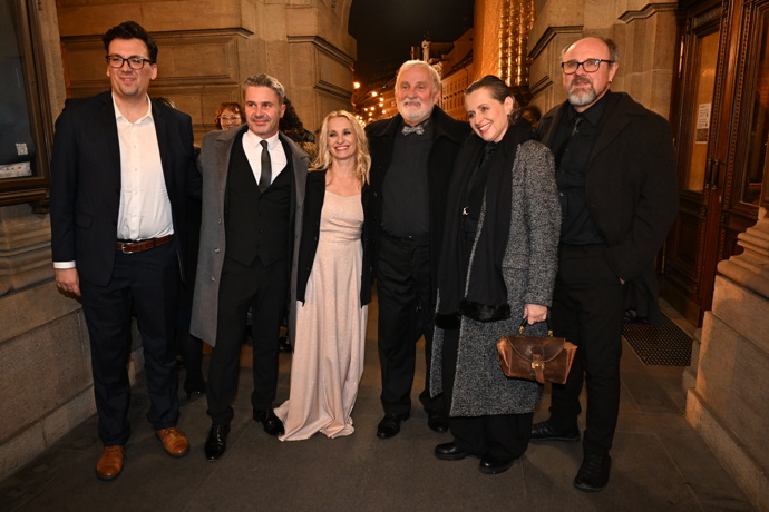 Miloslav Mejzlík s kolegy.