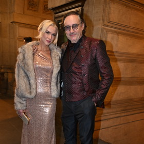 Marian Vojtko dorazil na Thálie v doprovodu své partnerky.