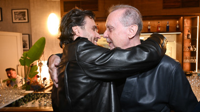 FOTO: Leoš Mareš se přivítal se Štefanem Margitou.