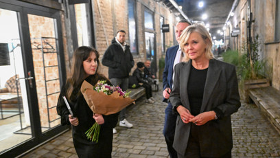 FOTO: Eva Pavlová na odchodu.