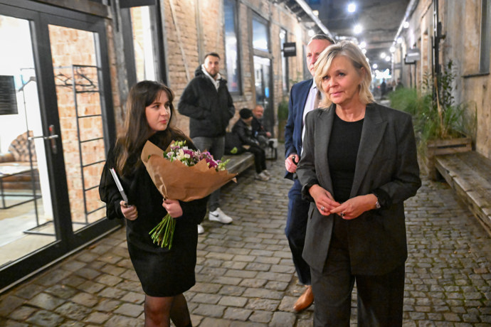 Eva Pavlová na odchodu.