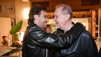 FOTO: Leoš Mareš  se Štefanem Margitou.