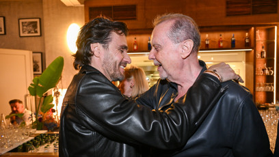 FOTO: Leoš Mareš a Štefan Margita měli radost, že se vidí.