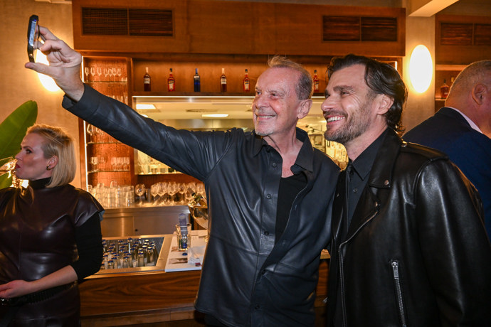 Leoš Mareš a Štefan Margita se vyfotili.