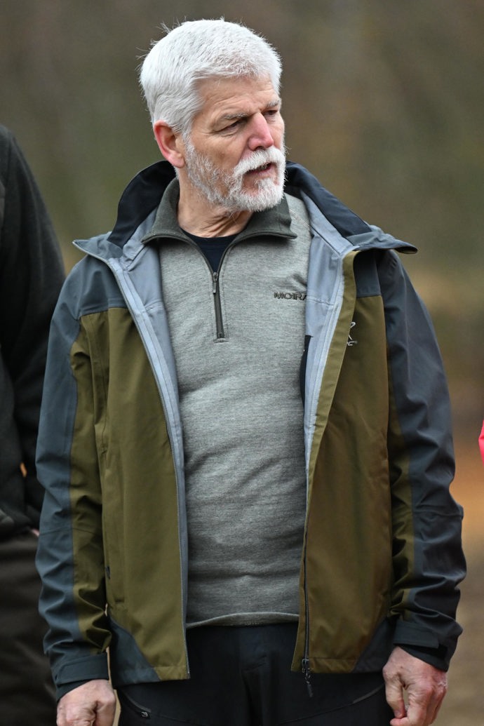 Petr Pavel v rezervaci Soos.