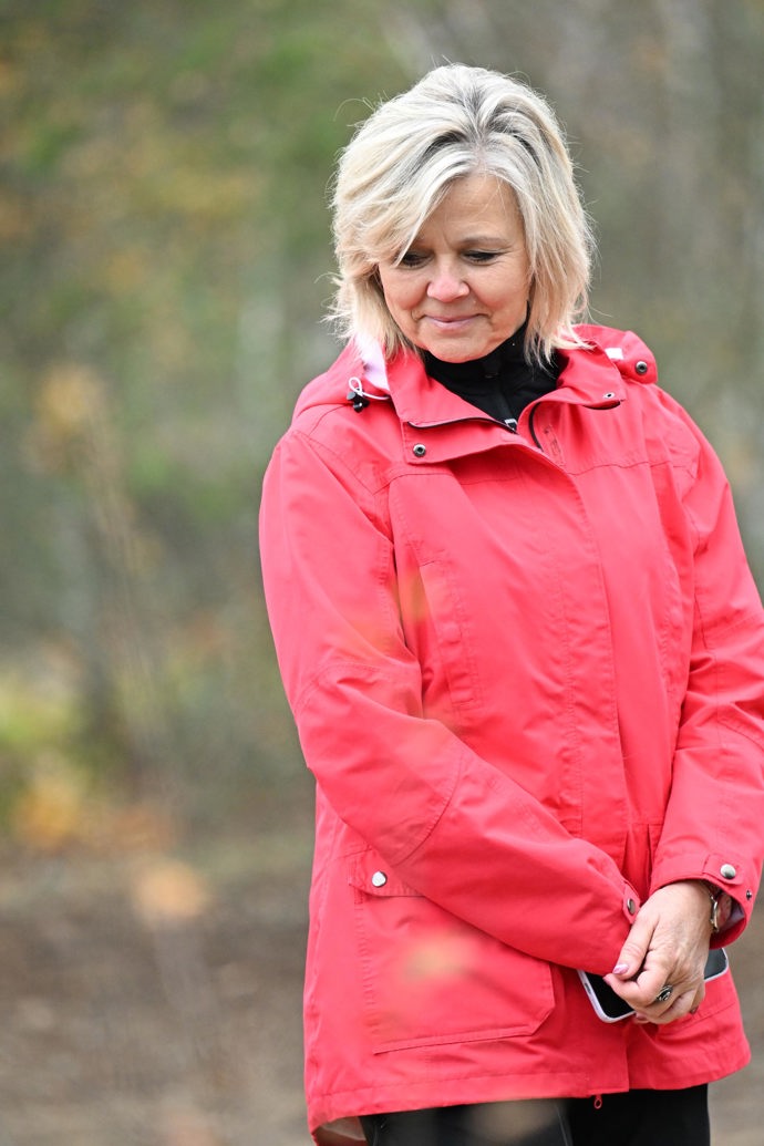 Eva Pavlová v rezervaci Soos.