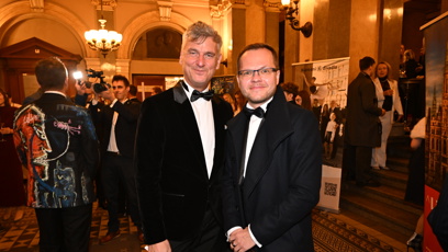 FOTO: Lumír Olšovský na cenách Thálie.