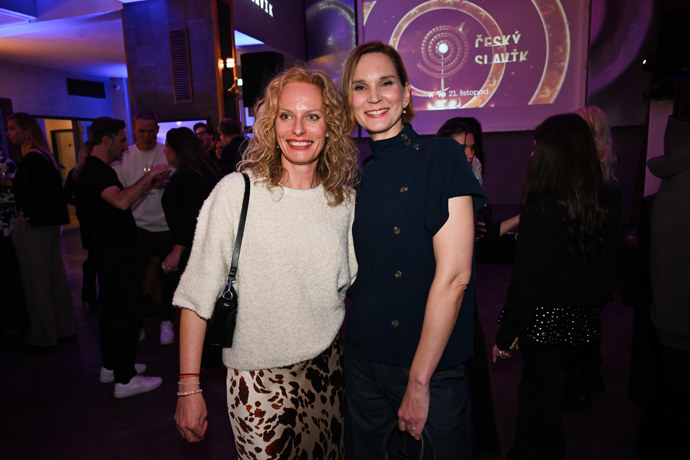 Kristina Kloubková s Dagmar Honsovou.