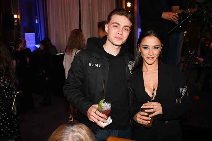 Eva Burešová se Šimonem Oppem. 