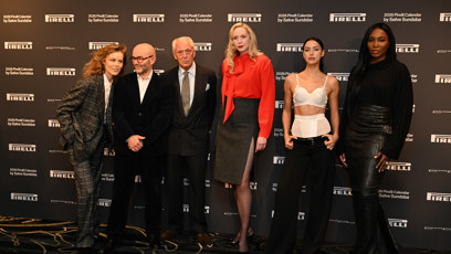 FOTO: Tisková konference k odhalení nového kalendáře Pirelli.