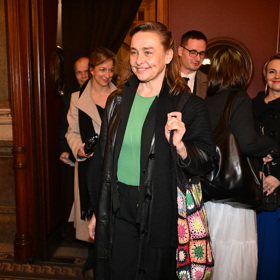 Andrea Černá na předávání Cen Thálie.