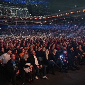 O2 arena byla plná. 