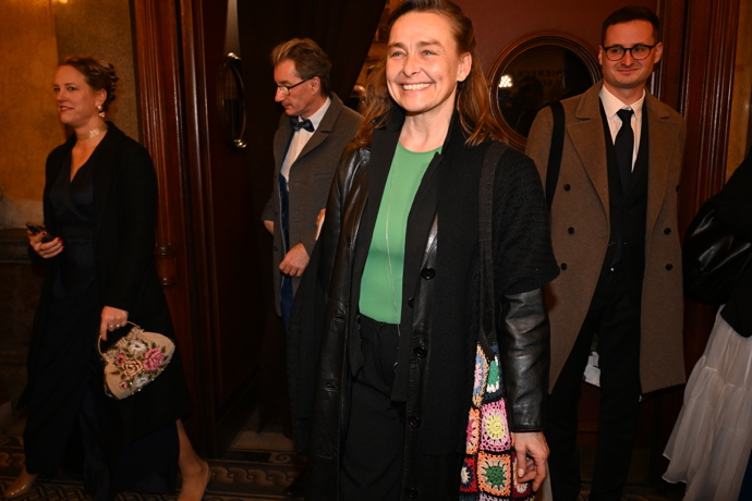 Andrea Černá na předávání Cen Thálie.