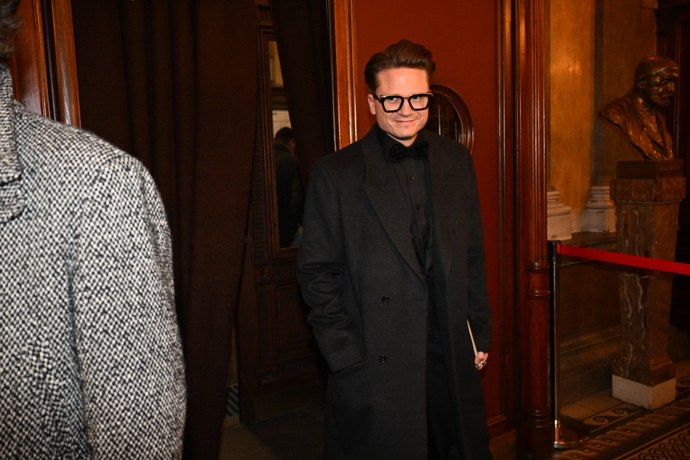 Ondřej Brzobohatý na předávání cen Thálie.