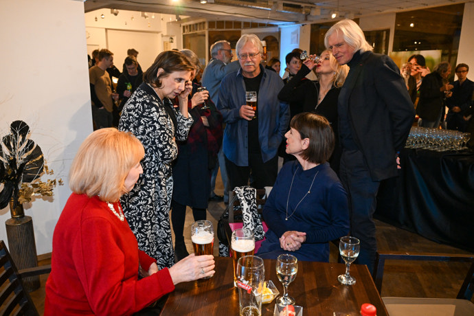 Andrea Bartošková se dobře bavila.