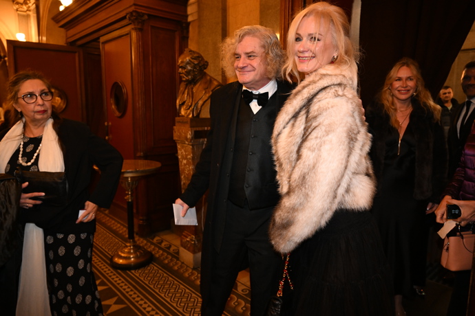 Předávání cen Thálie si nenechala ujít řada lidí.