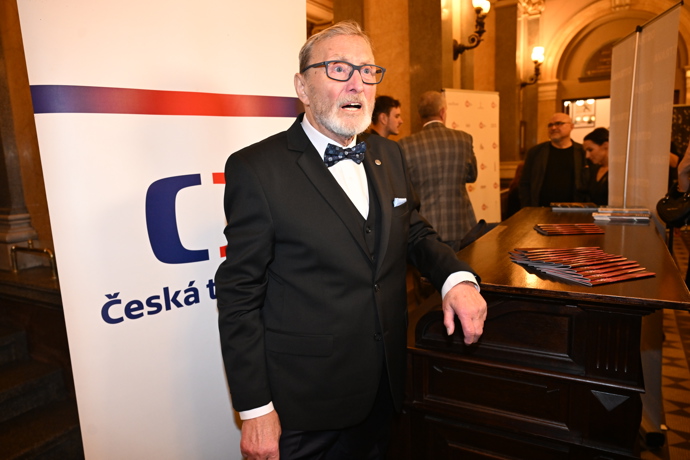 Ladislav Frej na cenách Thálie.