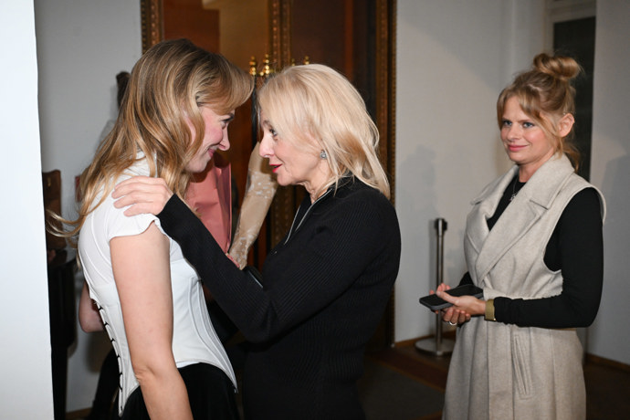 Elizavetě pogratulovala i Veronika Žilková. 