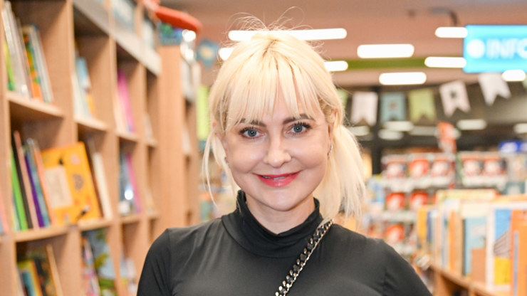 Barbara Nesvadbová byla v dobré náladě.