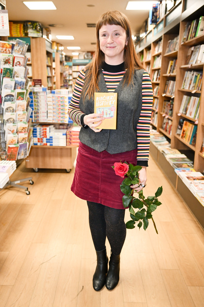 Marie Doležalová pokřtila novou knihu. 