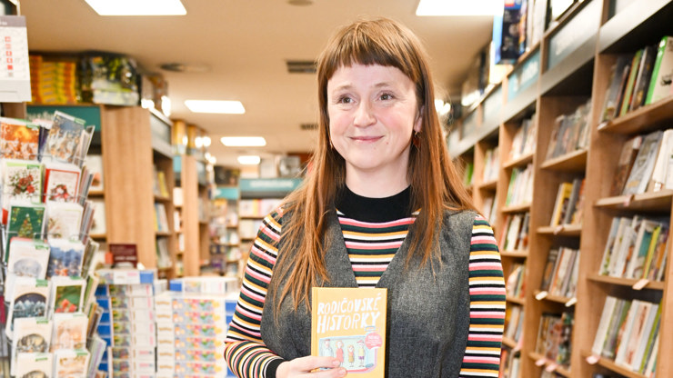 Marie Doležalová pokřtila novou knihu.