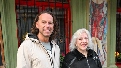 FOTO: Marie Pojkarová s Richardem Sacherem.