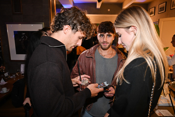 Martin Mikuš s Adélou a Michelle. 