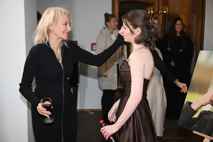 Sophie Šporclová a Veronika Žilková. 