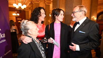 FOTO: Rodina Frejových na cenách Thálie.