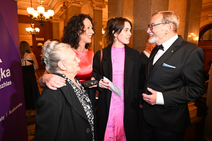 Rodina Frejových na Cenách Thálie.