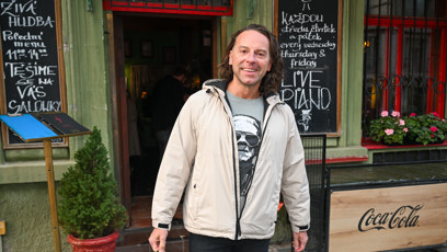 FOTO: Richard Sacher dorazil na křest kalendáře Aleše Cibulky.