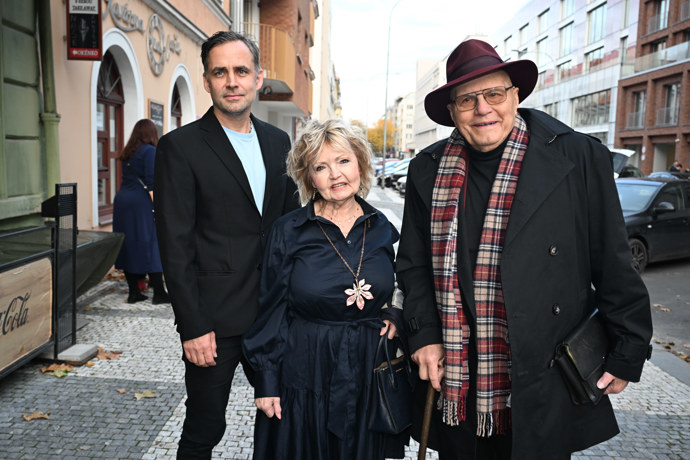 Jan Přeučil s manželkou Evou Hruškovou.