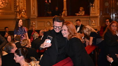 FOTO: Simona Stašová si udělala fotku s Ondřejem Brzobohatým.