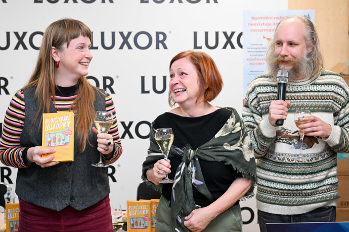 Maminka Marie - která se mimochodem jmenuje stejně - se na svoji úlohu sudičky dlouho připravovala. 