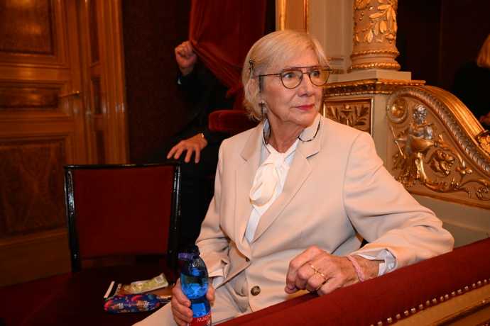 Dana Syslová na Cenách Thálie.