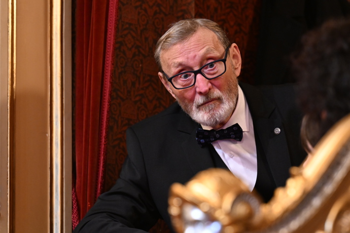 Ladislav Frej na cenách Thálie.