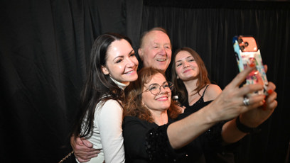 FOTO: Marta si s rodinou dělala selfie.